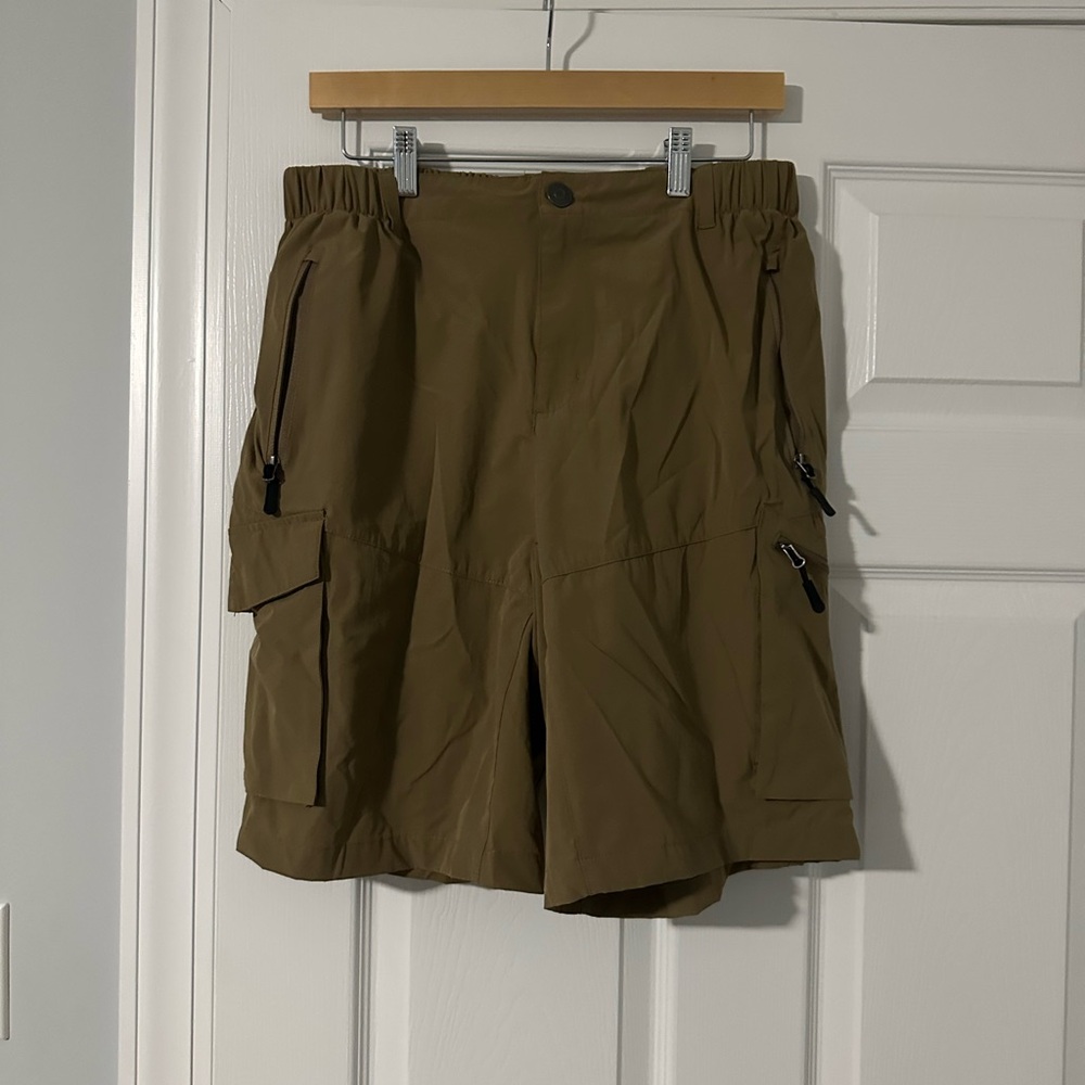Men's Brown Cargo Shorts